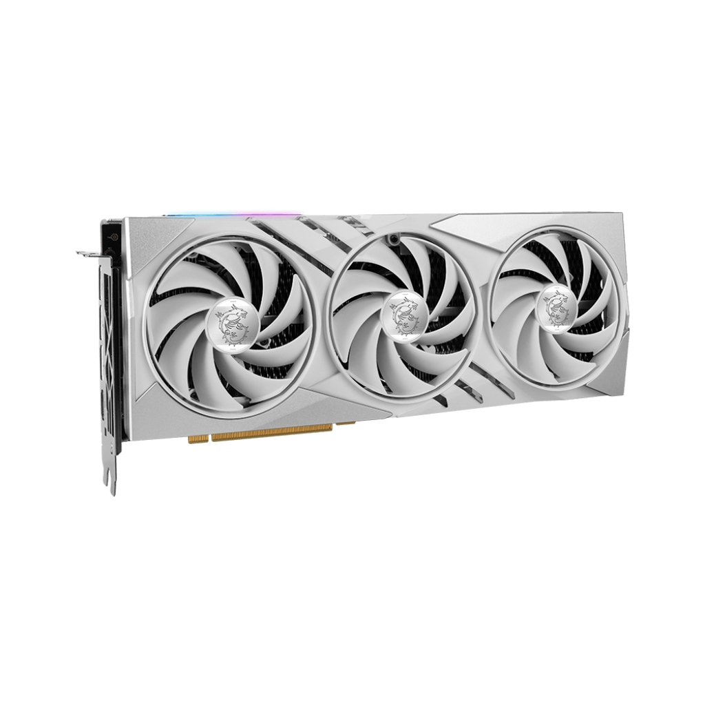 Відеокарта MSI GeForce RTX4070Ti 12Gb GAMING X SLIM WHITE (RTX 4070 Ti GAMING X SLIM WHITE 12G) - зображення 3