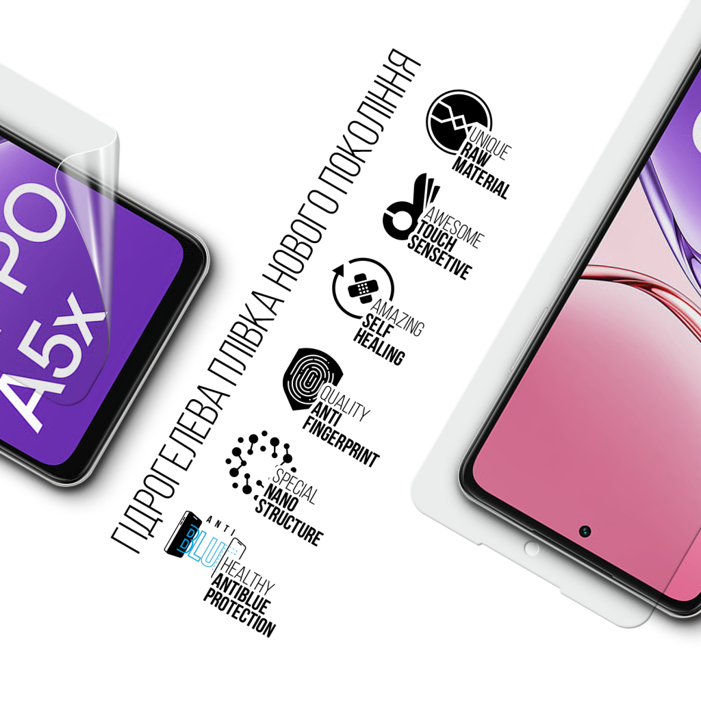 Плівка захисна Armorstandart Anti-Blue OPPO A5X 4G / A5X 5G (ARM85396) - зображення 2