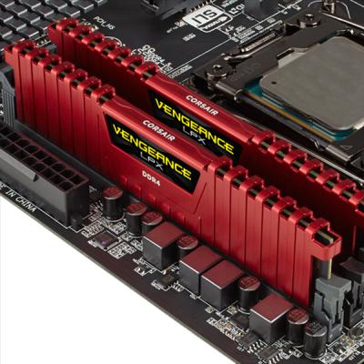 Модуль пам'яті для комп'ютера DDR4 8GB (2x4GB) 3000 MHz Vengeance LPX Red Corsair (CMK8GX4M2B3000C15R) - зображення 5
