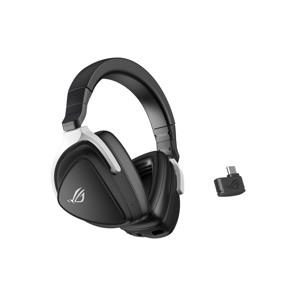 Навушники ASUS ROG Delta S Wireless Black/White (90YH03IW-B3UA00) - зображення 3