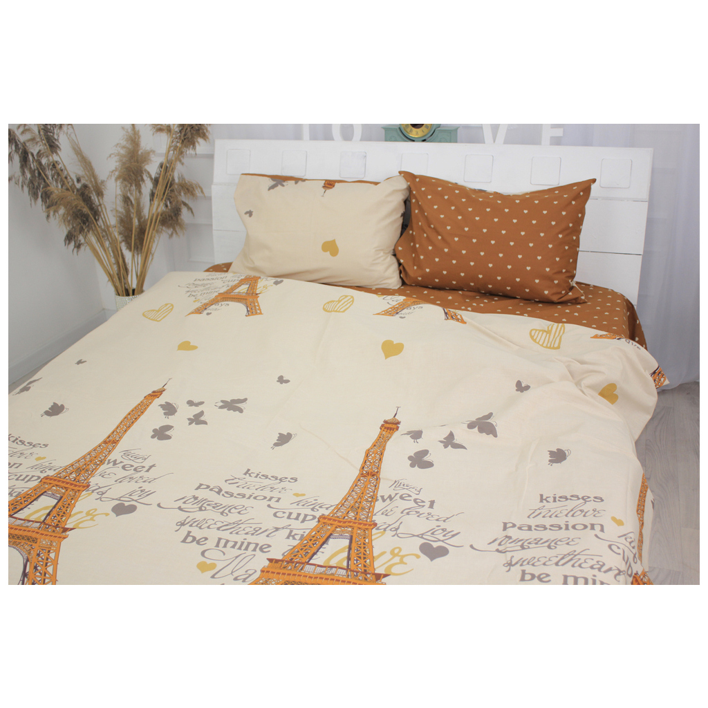 Постільна білизна MirSon Бязь Premium 17-0445 Be mine 143х210х2 (2200003078114) - зображення 5