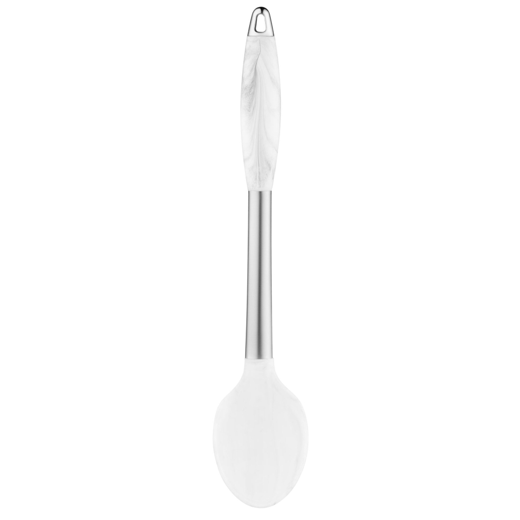 Ложка кухарська Ardesto Gemini Marmo Steel/Silicon (AR2143MS) - зображення 2