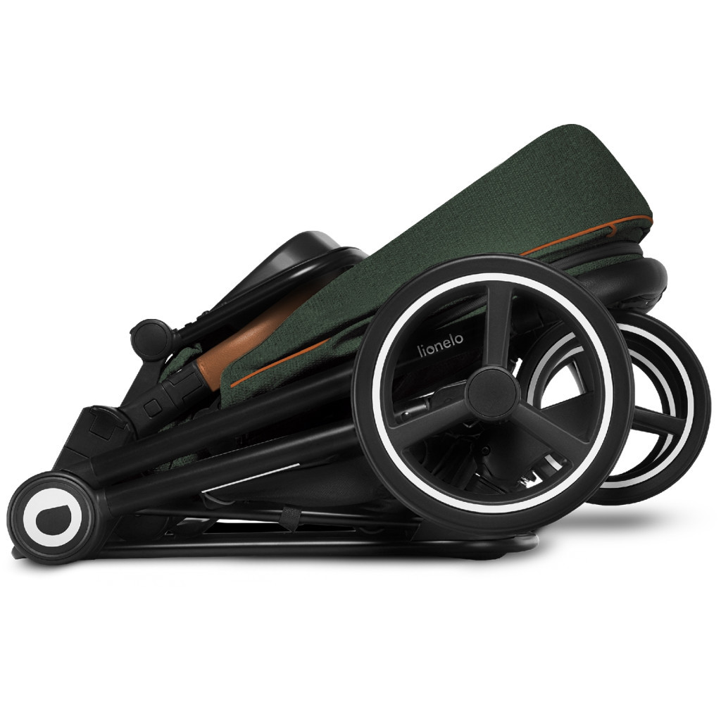 Коляска Lionelo 3 в 1 Mika 3 in 1 Green Forest (LO-MIKA 3IN1 GREEN FOREST) - зображення 11