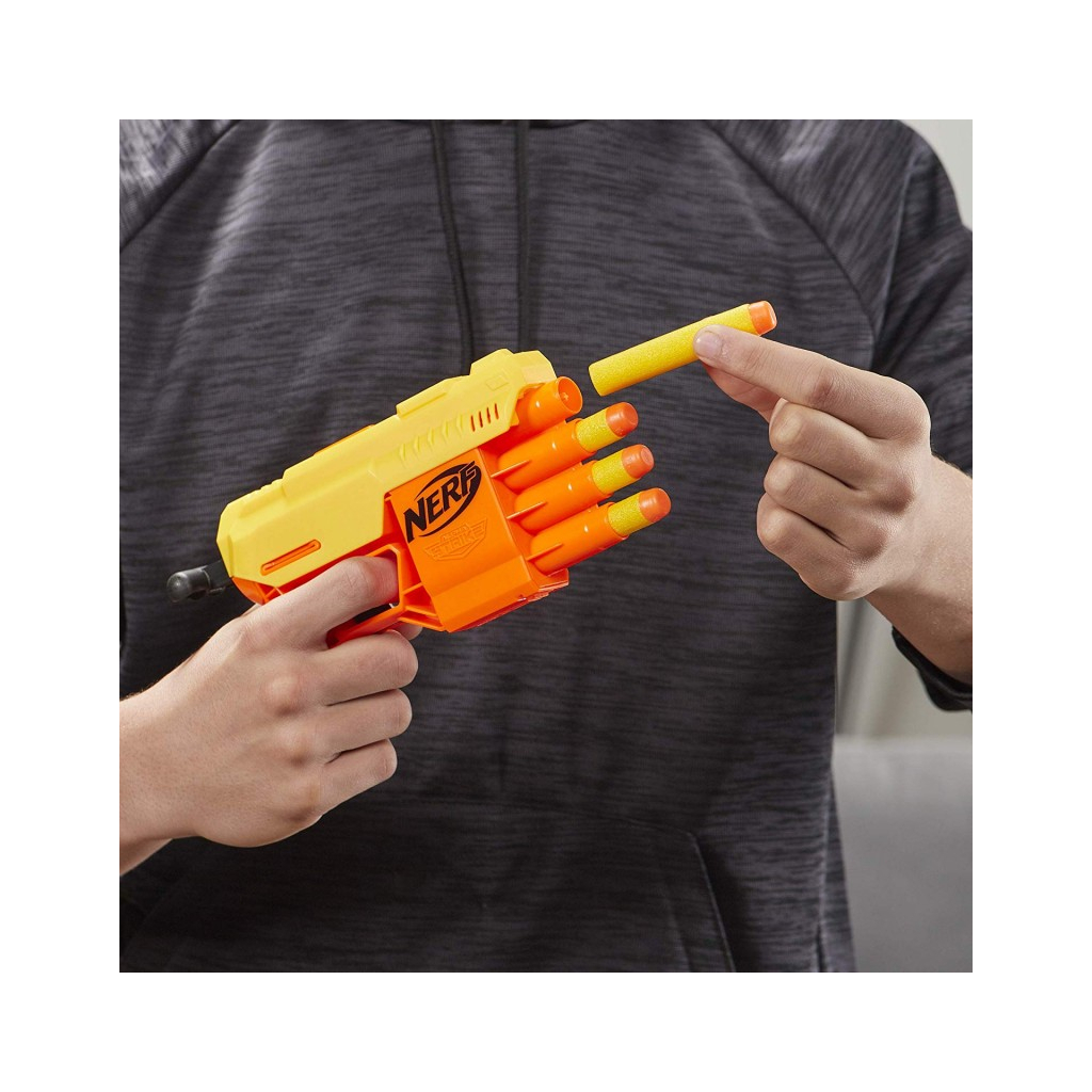 Іграшкова зброя Hasbro Nerf Alpha Strike Fang QS-4 з мішенями (E8308) - зображення 4