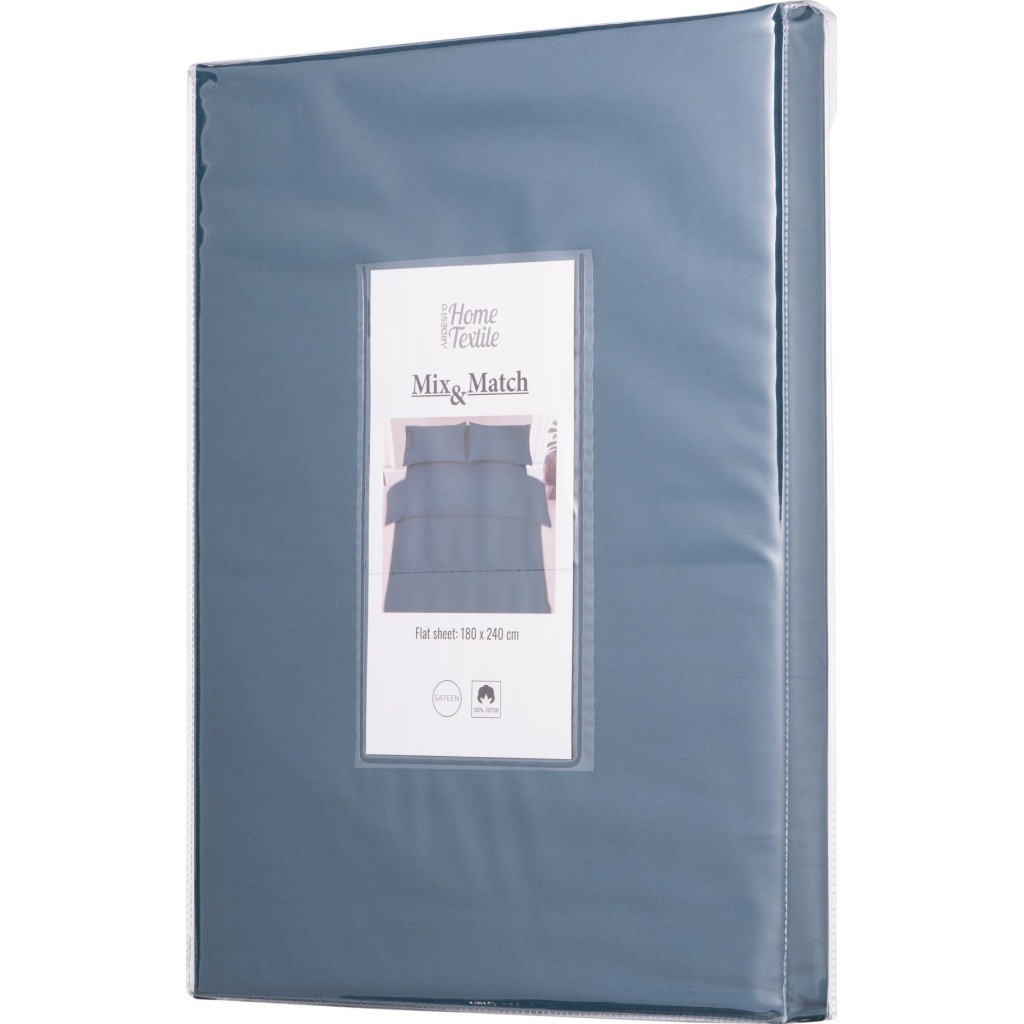 Простирадло Ardesto Mix&Match сатин 240х260 см океан (ART2426FSB) - зображення 5