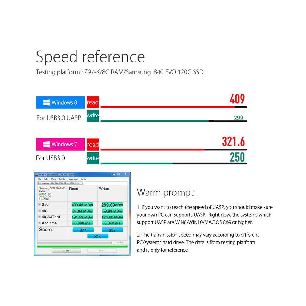 Кишеня зовнішня Orico HDD 2588US3-V1-BK-BP (HC380374) - зображення 5