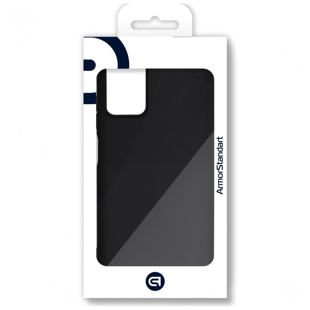 Чохол до мобільного телефона Armorstandart Matte Slim Fit Xiaomi Redmi Note 12S 4G Black (ARM67503) - зображення 2