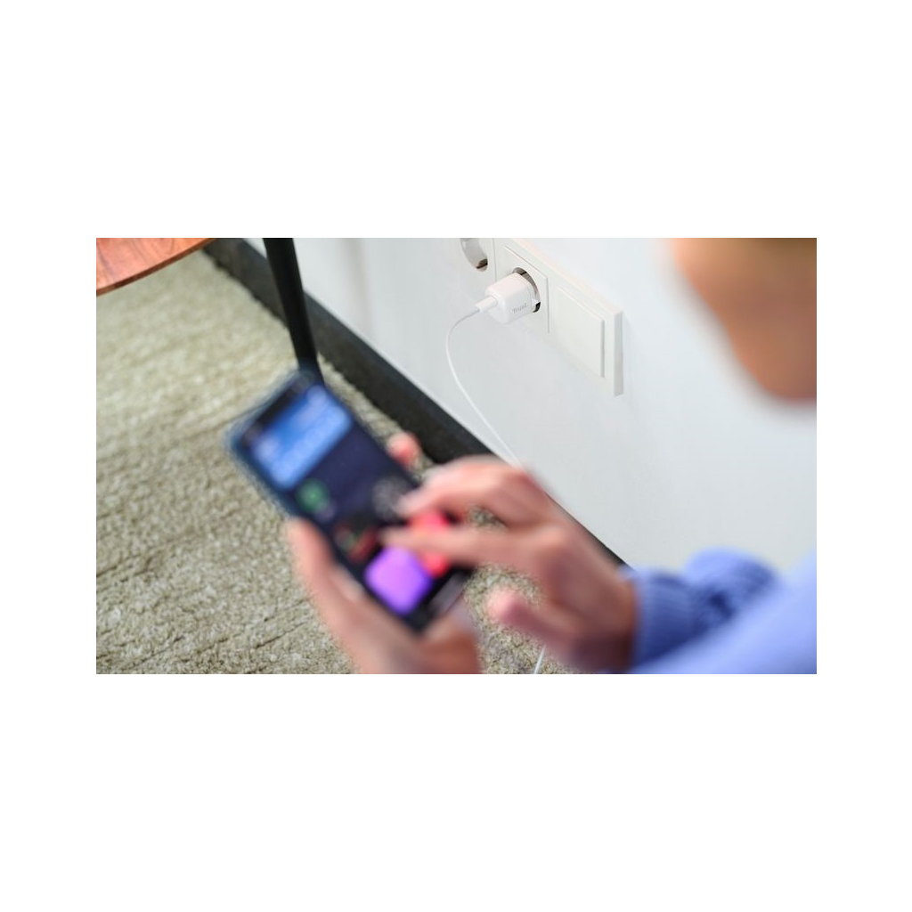 Зарядний пристрій Trust Maxo 20W USB-C PD white (25205_TRUST) - зображення 8