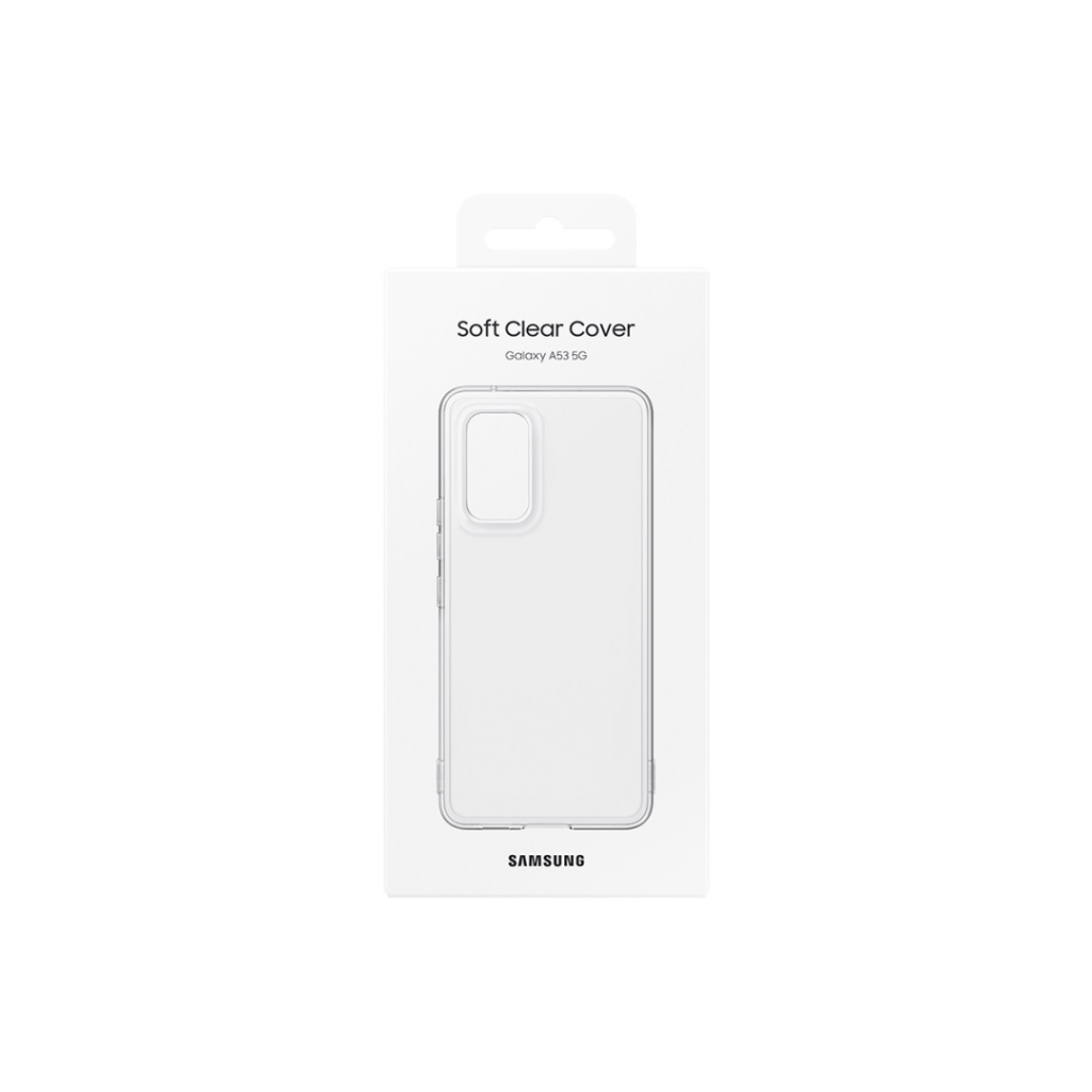 Чохол до мобільного телефона Samsung Soft Clear Cover Galaxy A53 (A536) Transparent (EF-QA536TTEGRU) - зображення 6
