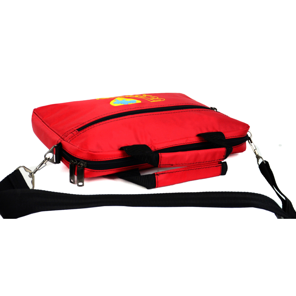 Сумка для ноутбука Porto 12'' PN12 LoveUkraine Red (PN12RD_LoveUkr) - зображення 4