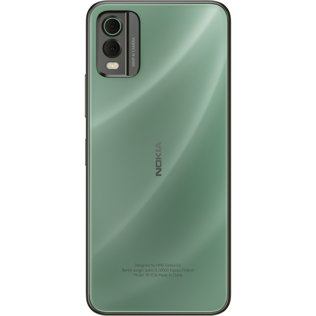 Мобільний телефон Nokia C32 6/128Gb Autumn Green - зображення 3