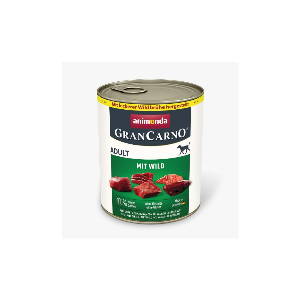 Консерви для собак Animonda з яловичиною і дичиною 400 г (4017721824781) - зображення 1