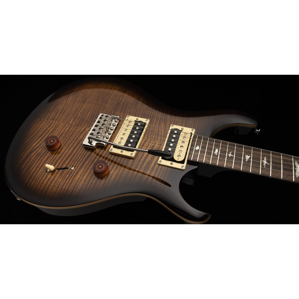 Електрогітара PRS SE Custom 24 Black Gold Burst - изображение 7