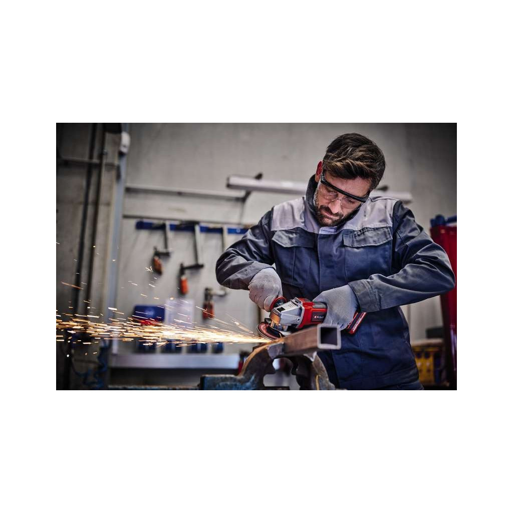 Шліфувальна машина Einhell TE-AG 18/115 Q Li - Solo PXC 115 мм, 18В, 8500 об/хв (без АКБ та ЗП) (4431165) - зображення 9