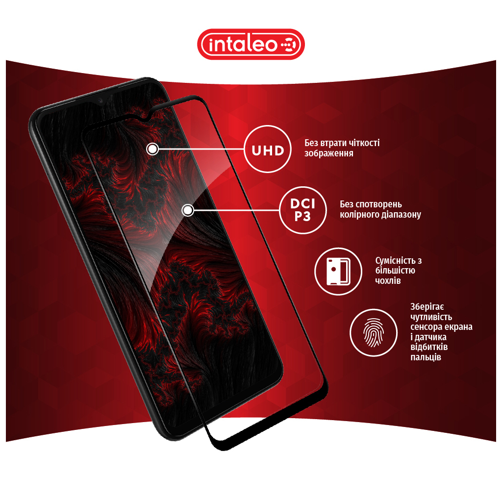 Скло захисне Intaleo Samsung A13 4G (1283126524240) - зображення 3
