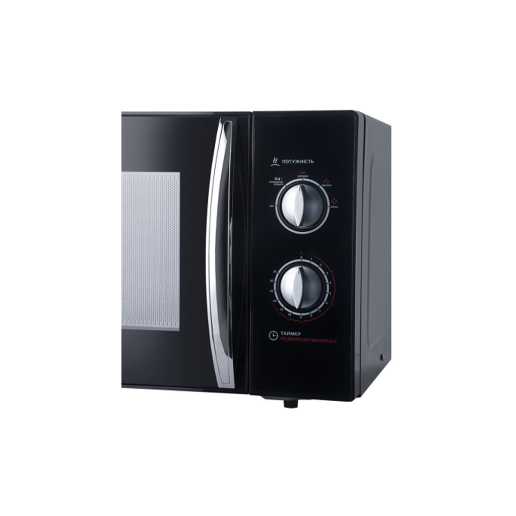 Мікрохвильова піч Liberton LMW-2380 М Black - зображення 2