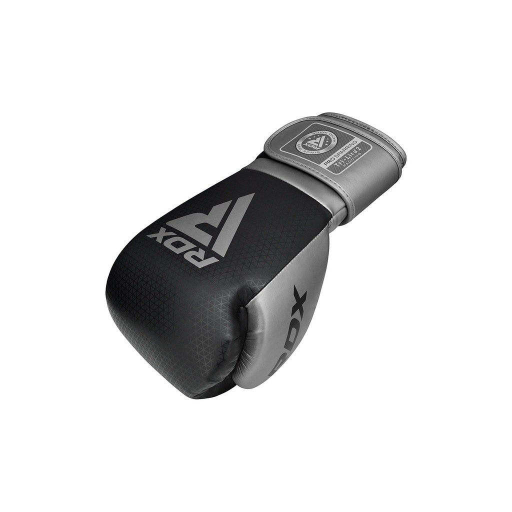 Боксерські рукавички RDX Mark Pro Sparring TRI Lira 2 Silver 10 унцій (BGM-PSTL2S-10OZ) - зображення 3