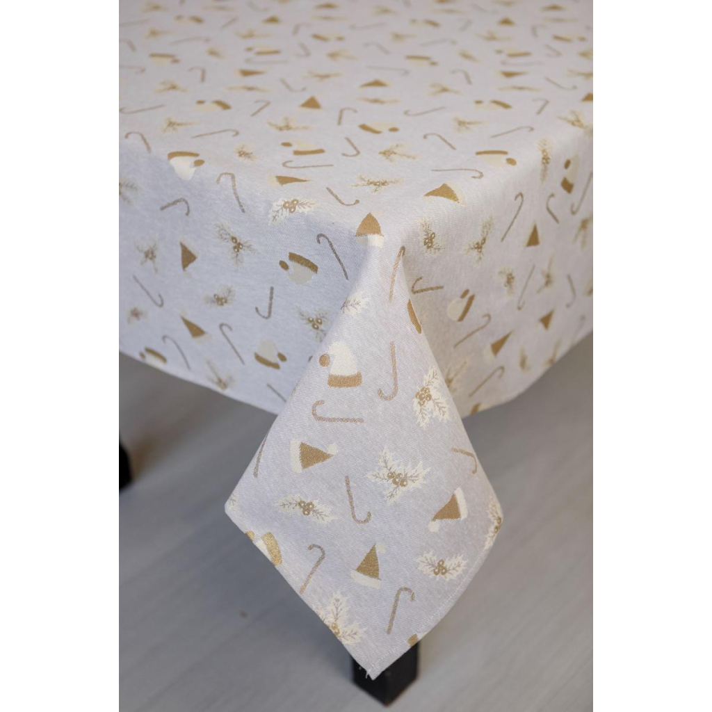 Скатертина Прованс Шапочки на бежевому 136х180 см (036551) - зображення 5