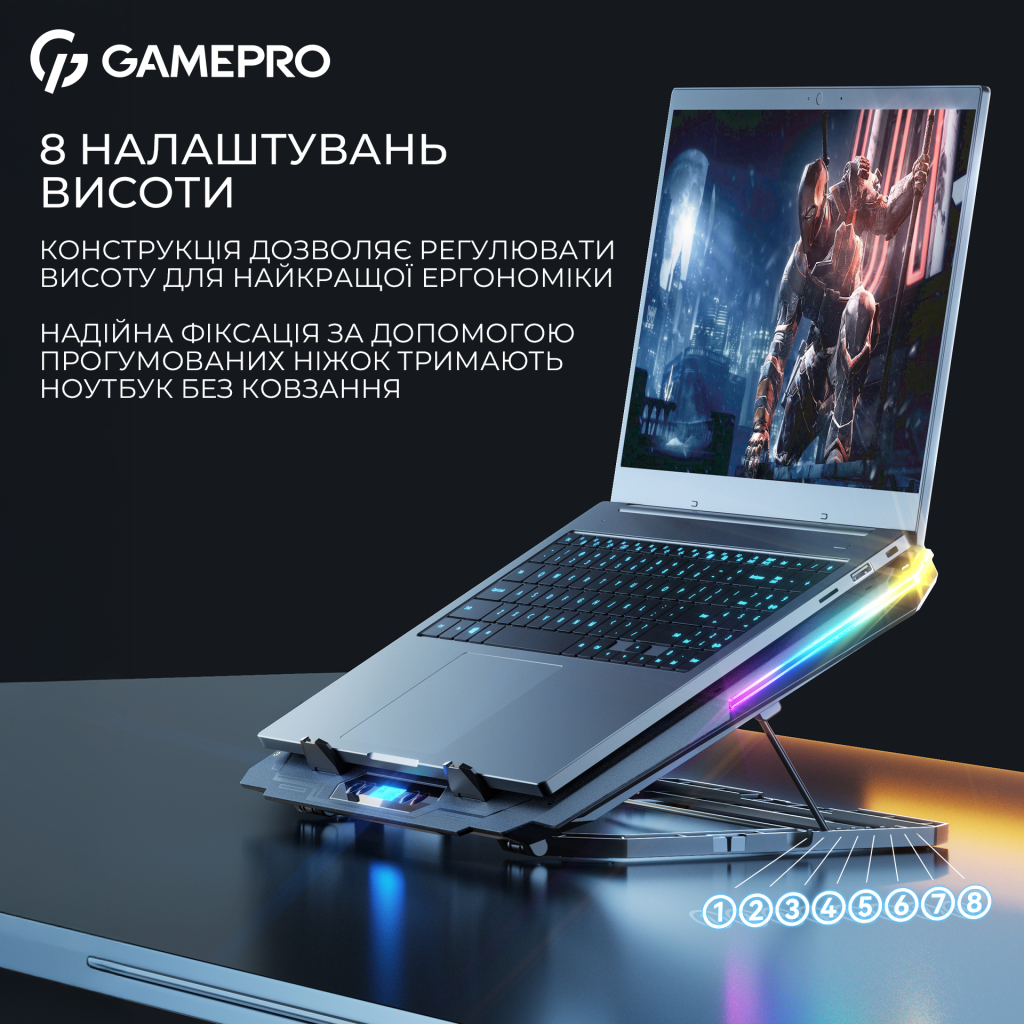 Підставка до ноутбука GamePro CP1040 - зображення 10