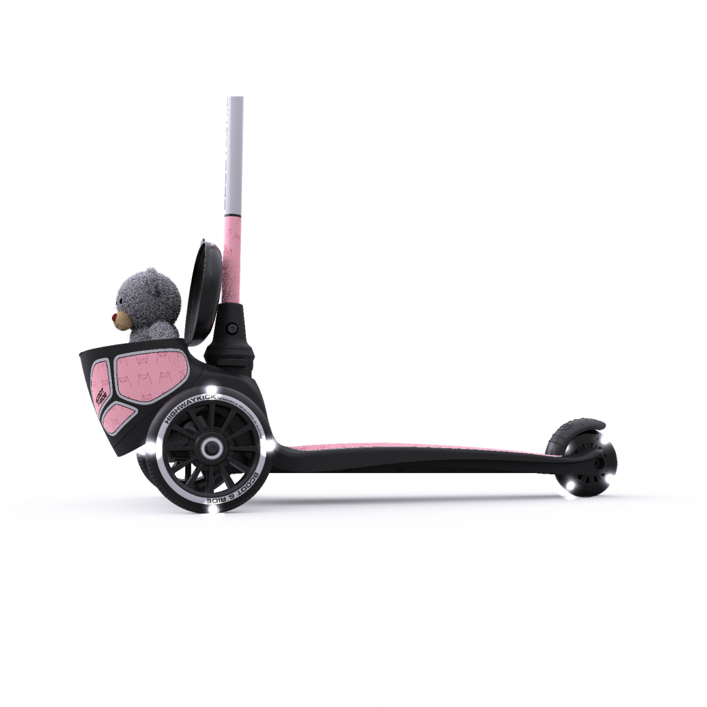 Самокат Scoot&Ride Highwaykick-2 LED Рожений (SR-210201-ROSE) - зображення 5