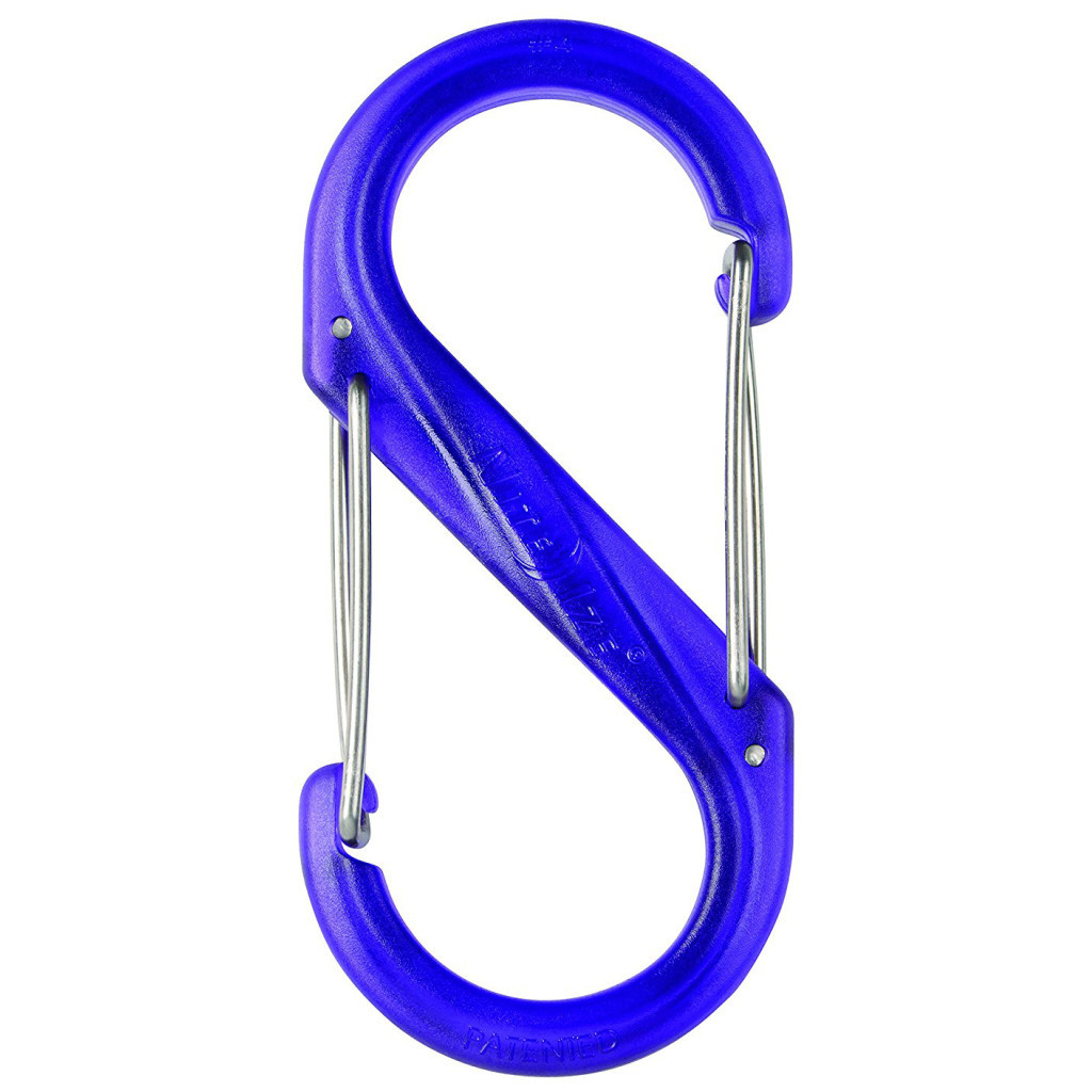 Карабін туристичний Nite ize Plastic Carb S Biner Size 4 NI675 Purple (4823082709564) - зображення 1