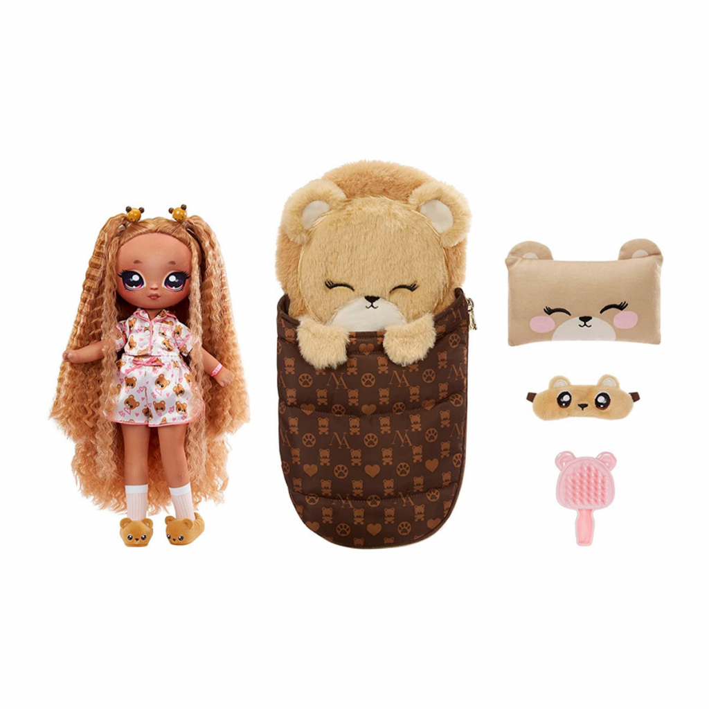 Лялька Na! Na! Na! Surprise серії Teens - Піжамна тедді-вечірка Лари Вонн (577416) - зображення 2