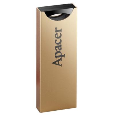 USB флеш накопичувач Apacer 32GB AH133 Champagne Gold RP USB 2.0 (AP32GAH133C-1) - зображення 2