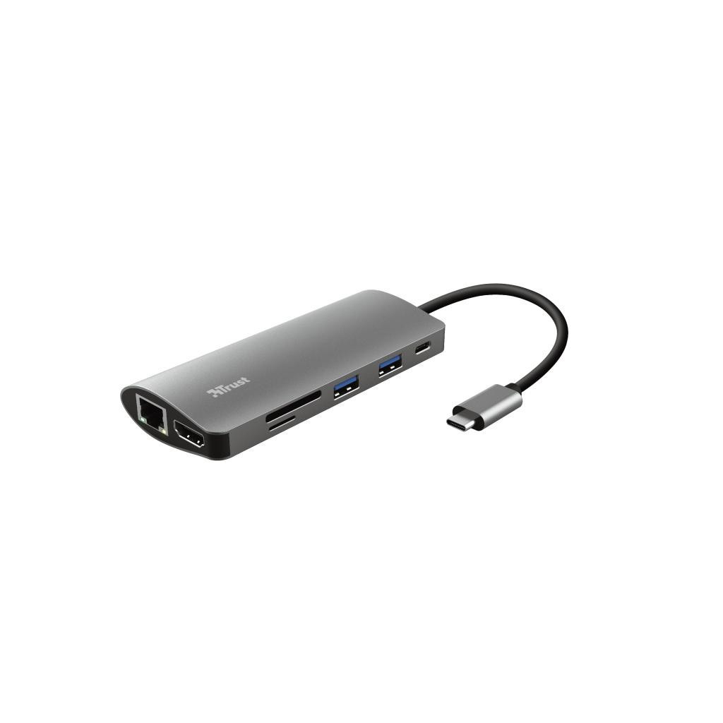 Концентратор Trust DALYX 7-IN-1 USB-C ALUMINIUM (23775_TRUST) - изображение 1