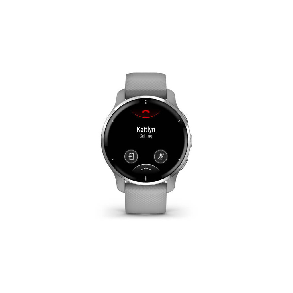 Смарт-годинник Garmin Venu 2 Plus, Powder Gray + Passivated, GPS (010-02496-10) - зображення 2