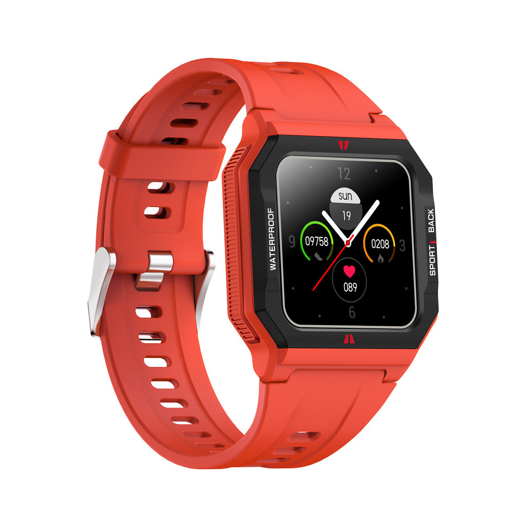 Смарт-годинник Gelius Pro GP-SW006 (Old School) (IPX7) Red - зображення 6