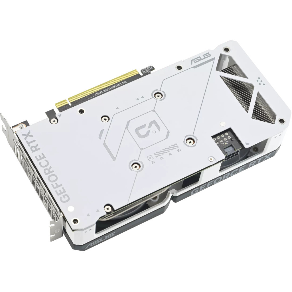 Відеокарта ASUS GeForce RTX4060Ti 8Gb DUAL OC WHITE (DUAL-RTX4060TI-O8G-WHITE) - зображення 7