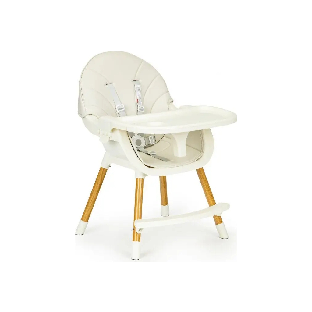 Стілець для годування Ecotoys 2 в 1 SMART Beige (HA-004 BEIGE) - зображення 5