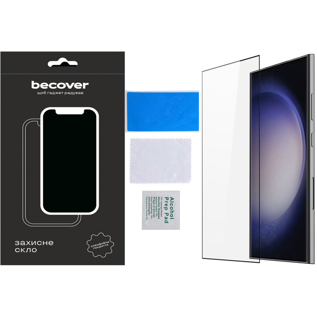 Скло захисне BeCover Samsung Galaxy S24 Ultra SM-S928 Black (711318) - зображення 4