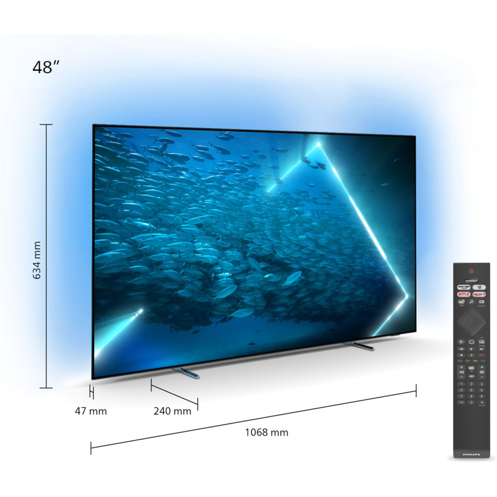 Телевізор Philips 48OLED707/12 - зображення 12