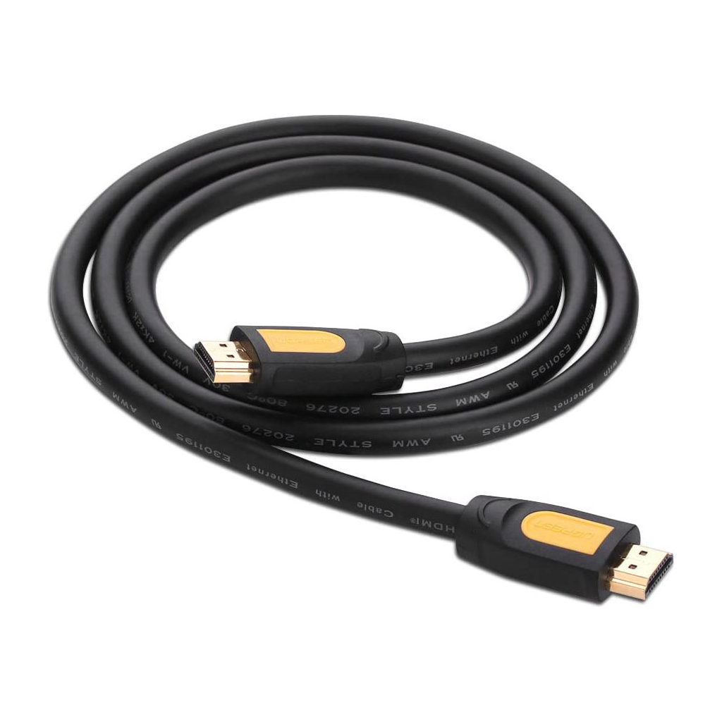 Кабель мультимедійний HDMI to HDMI 5.0m V1.4 HD101 Ugreen (10167) - зображення 1