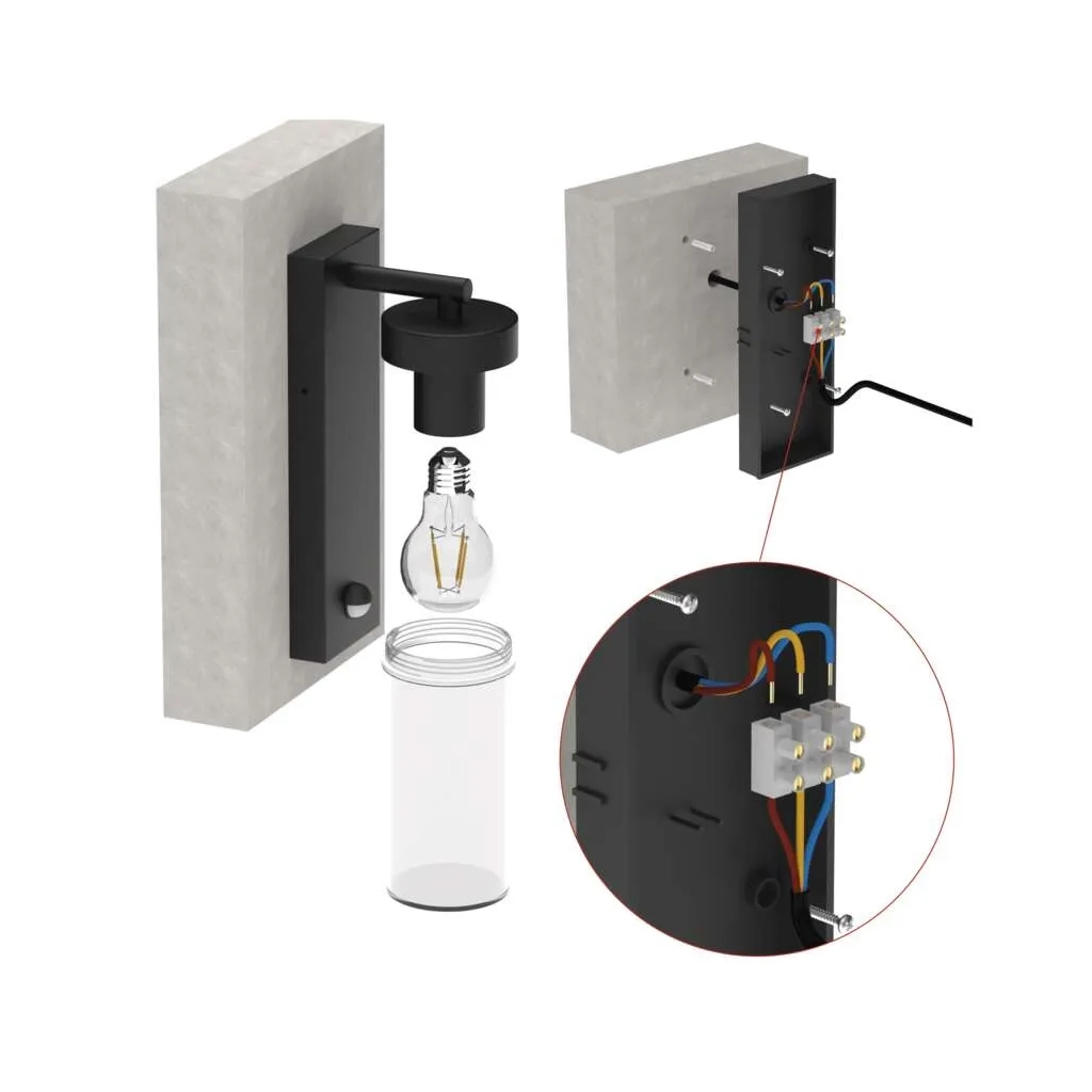 Світильник EMOS PIR E27 15 Вт IP44 (ZGC040P) - picture 11