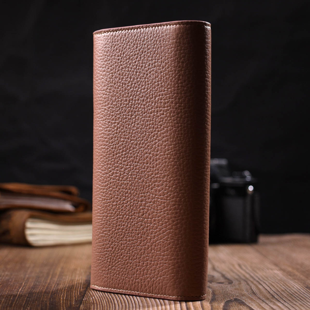 Гаманець Tony Bellucci З натуральної шкіри Пудровий (21967) - зображення 7