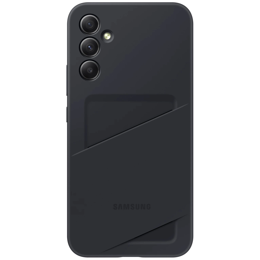 Чохол до мобільного телефона Samsung Samsung A34 Card Slot Case Black (EF-OA346TBEGRU) - зображення 3