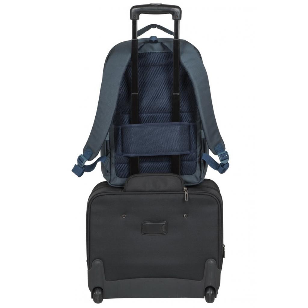 Рюкзак для ноутбука RivaCase 17" 8460 Aquamarine - зображення 9