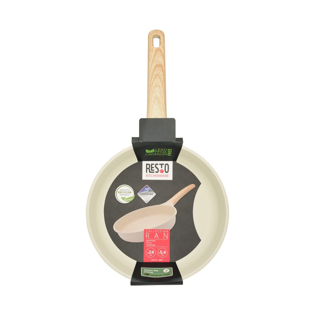 Сковорода Resto Ran біла 24 см (93809) - зображення 8