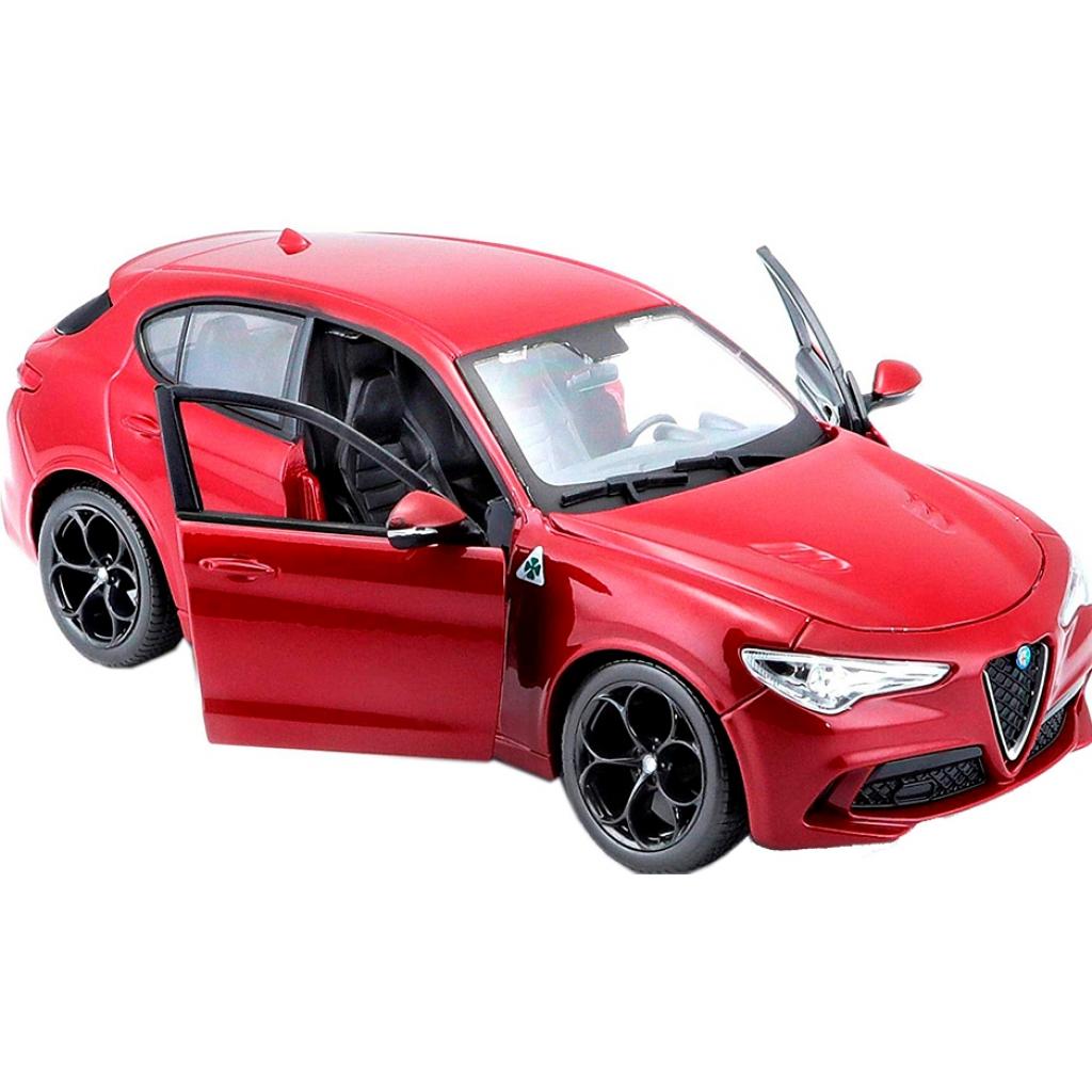 Машина Bburago Alfa Romeo Stelvio (1:24) червоний (18-21086) - зображення 2