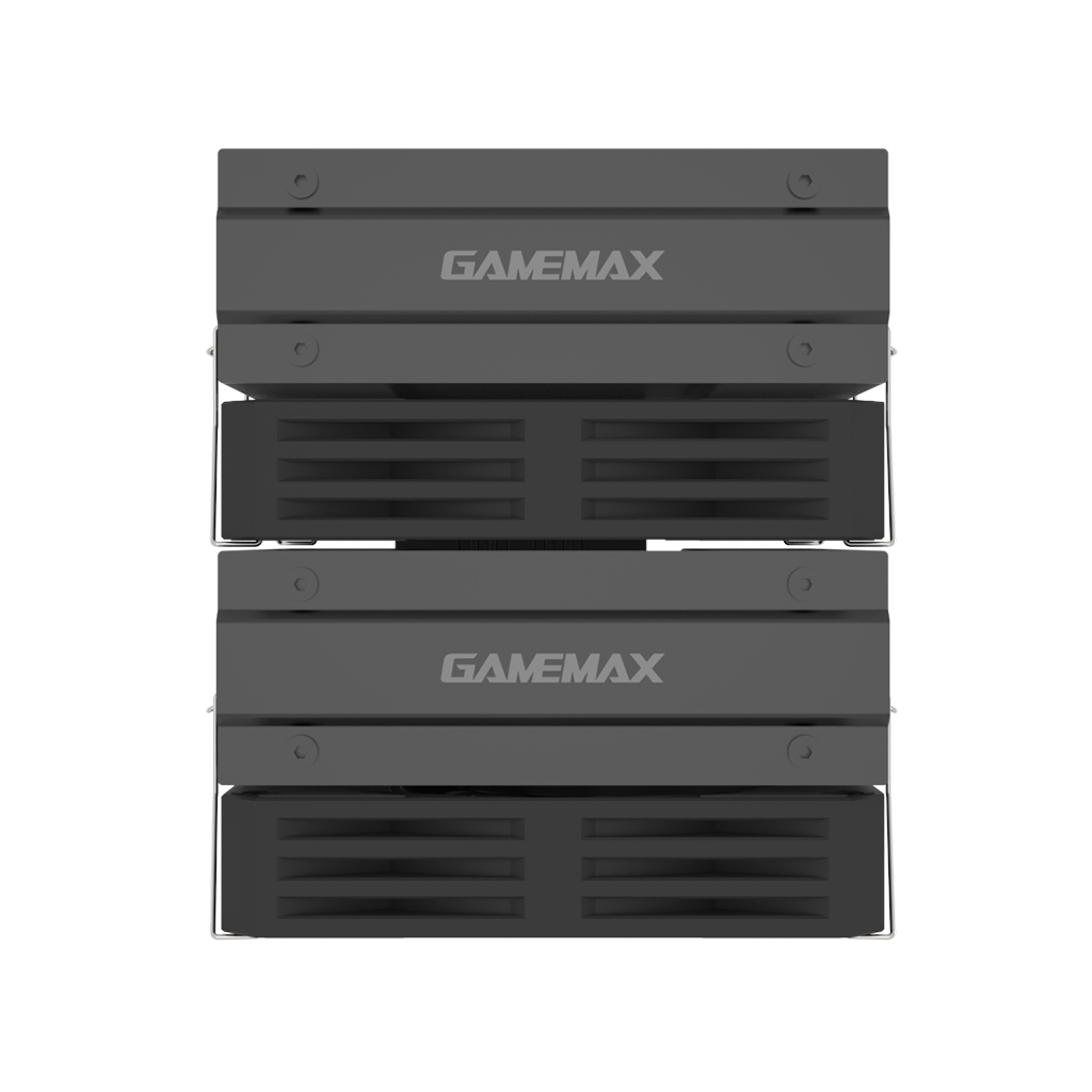 Кулер до процесора Gamemax Twin 600 Black - зображення 6