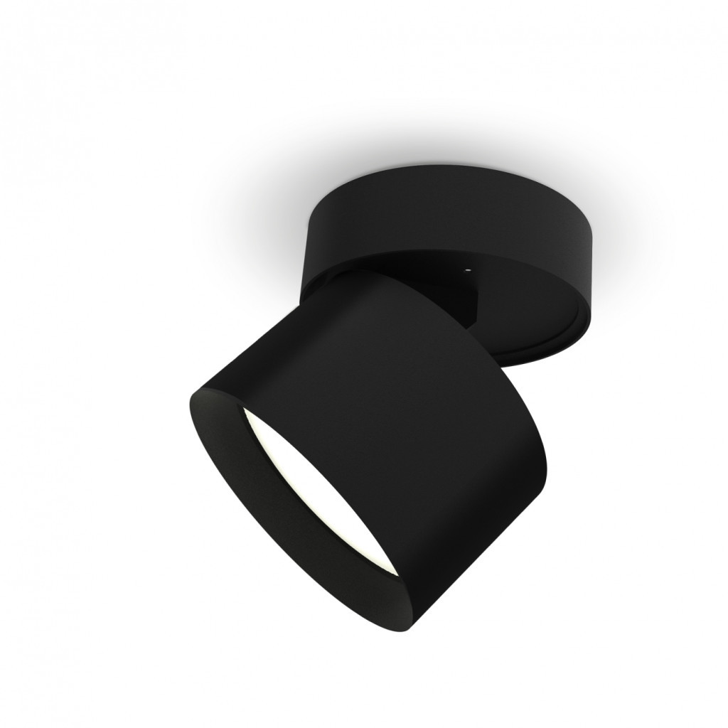 Світильник Videx під лампу GX53 поворотний Чорний (VL-SPF18B-B) - зображення 1