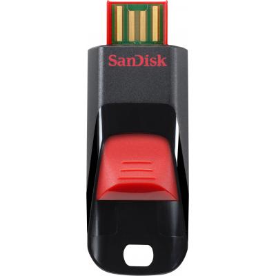 USB флеш накопичувач SanDisk 64GB Cruzer Edge USB 2.0 (SDCZ51-064G-B35) - зображення 2
