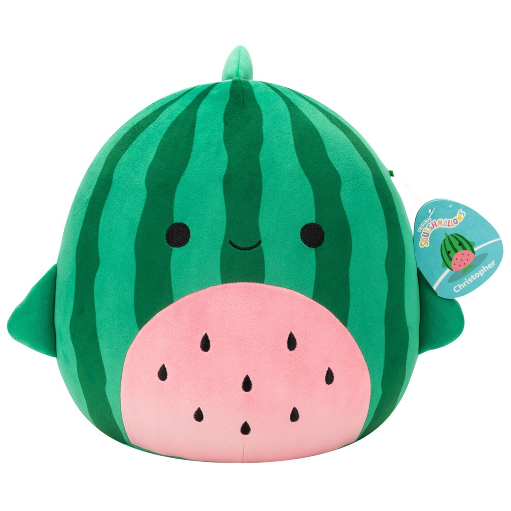 М'яка іграшка Squishmallows Кіт-кавун Крістофер 30 см (SQCR07967) - зображення 7