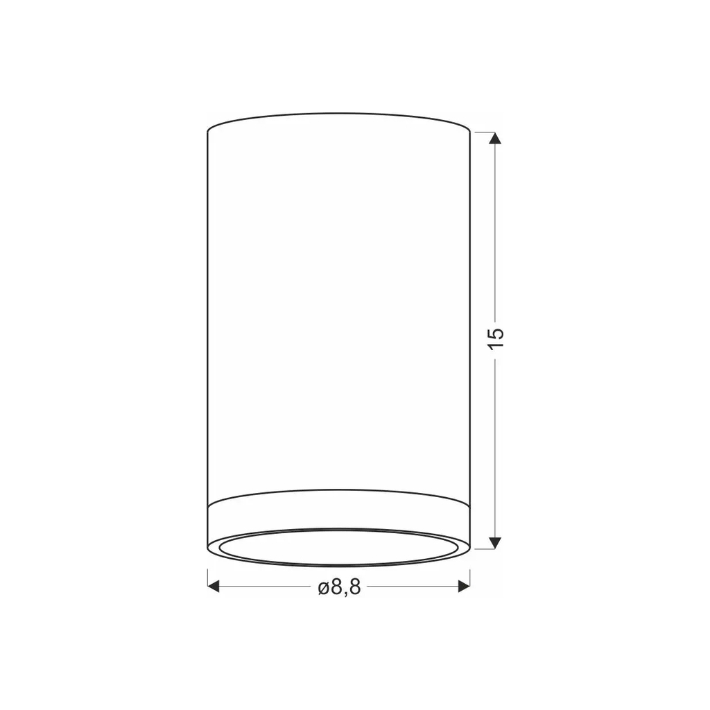Світильник точковий Candellux 2282879 TUBA (2282879) - изображение 2