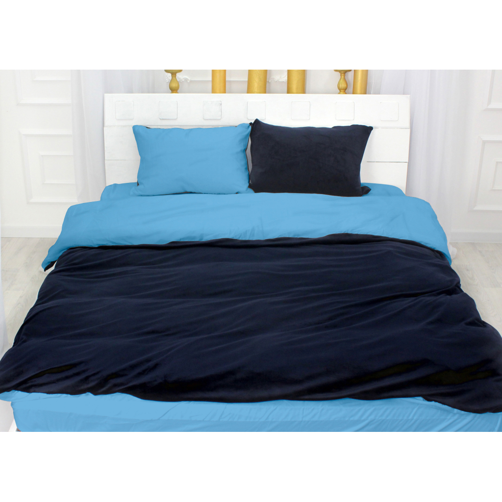 Постільна білизна MirSon Велюр Winter Terry 28-0029 Viola Євро (2200004020068) - зображення 3