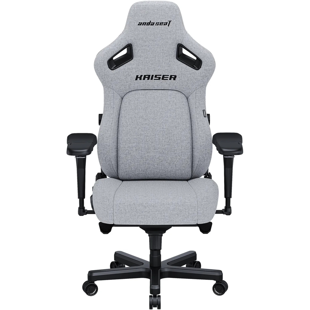 Крісло ігрове Anda Seat Kaiser 4 Fabric Size XL Grey (AD12YDDC-XLL-20-G-CF) - изображение 2
