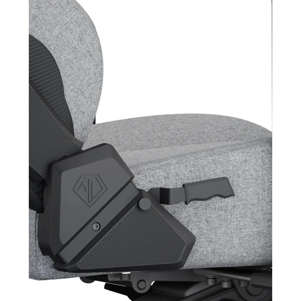 Крісло ігрове Anda Seat Kaiser 3 Fabric Size L Grey (AD12YDC-L-01-G-PV/F) - зображення 7