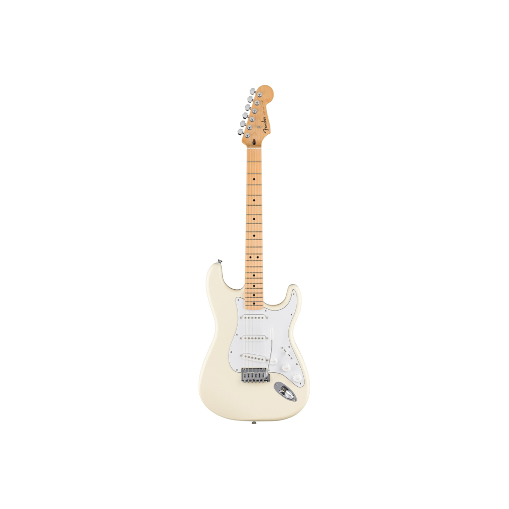 Електрогітара Fender Standard Stratocaster MN Olympic White (301072) - зображення 1